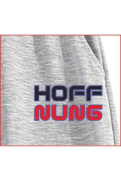 HOFFNUNG Full HOODIE HOFFNUNG FOTTBAL PLAYER Σετ φόρμας με κουκούλα με τσέπη με λαστιχένιο πόδι