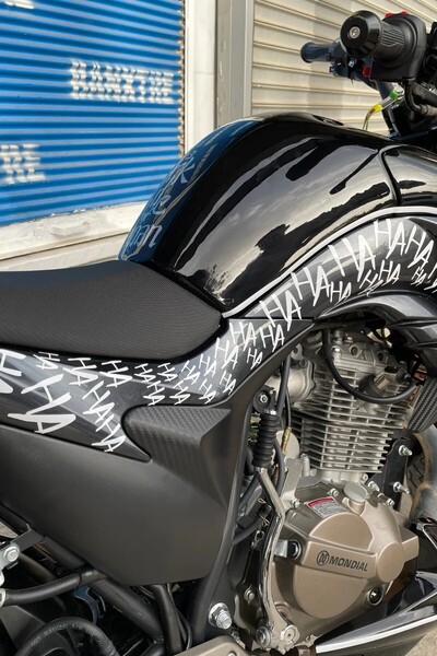 Modifiye Fabrikası Dekoratif Hahaha Sticker Motor-araba-kask Için Etiket - Be...