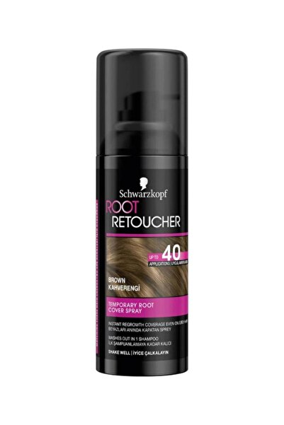 Root Retoucher Beyaz Kapatıcı Pratik Saç Boyası Kahverengi 120 ml