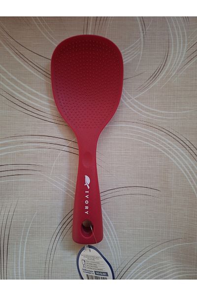EMPA A V M Ivory Fireproof Non-Stick Self-Standing Rice Spoon (21cm)