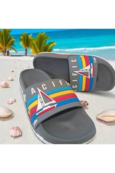 Calx Brand Men's Figure Slippers