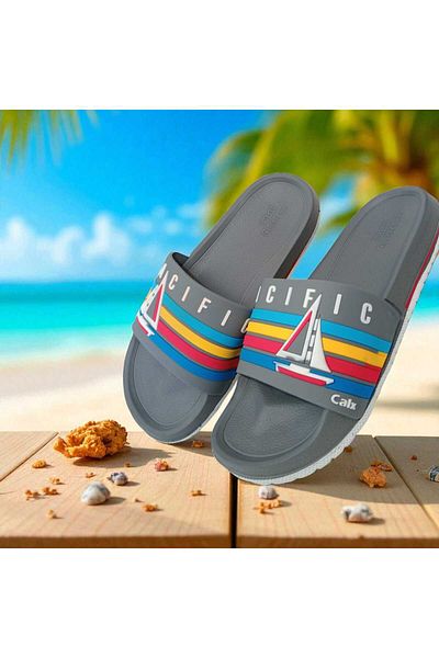 Calx Brand Men's Figure Slippers