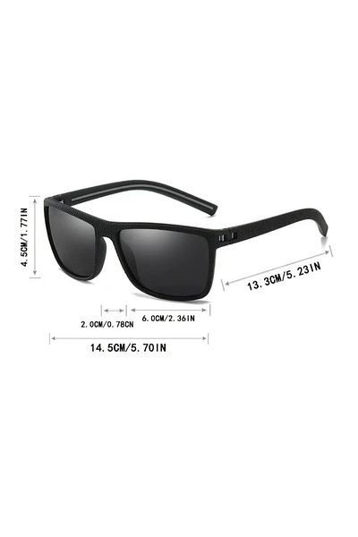 Olivier Philippe 3806 Black 58 Olivier Philippe Polarized Sunglasses