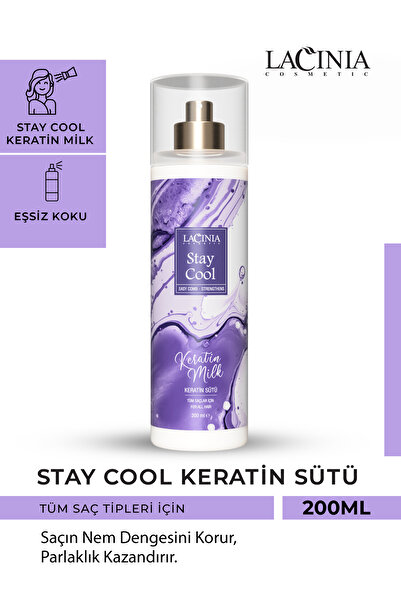 Lacinia Stay Cool Saç Bakım Keratin Sütü 200 ml