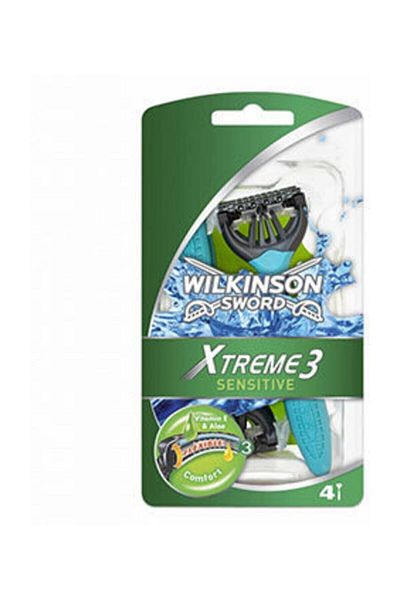 Wilkinson Sword Xtreme 3 - Disposable Shaving Blade with Movable Head 4 Pieces