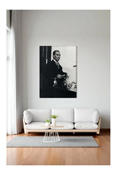 Findify Store Atatürk Portre Tablosu Mustafa Kemal Atatürk Dikdörtgen Dekorat...