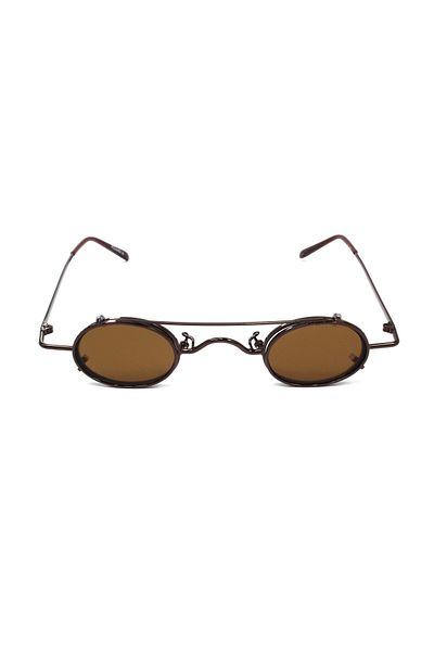 Olivier Philippe 188 Olivier Philippe Metal Brown Sunglasses