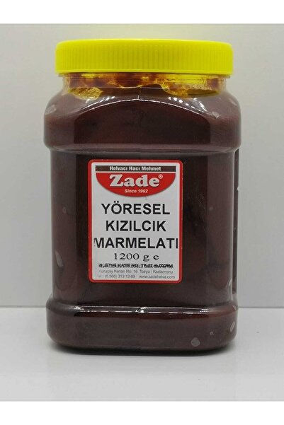zadehelva Zade Helva Ev Yapımı Kızılcık Marmelatı - 1200 gr Pet