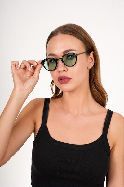 JULIANO 264 Green 58 Olivier Philippe Sunglasses