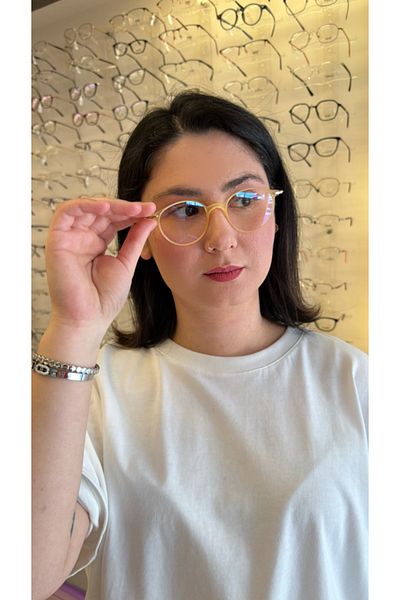 Olivier Philippe My011 C1 47 نظارات واقية من الضوء الأزرق