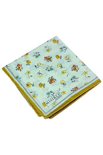 mim eşarp Silky Cocoon Sport Twill - Αιγυπτιακό κασκόλ με λουλουδάτο σχέδιο