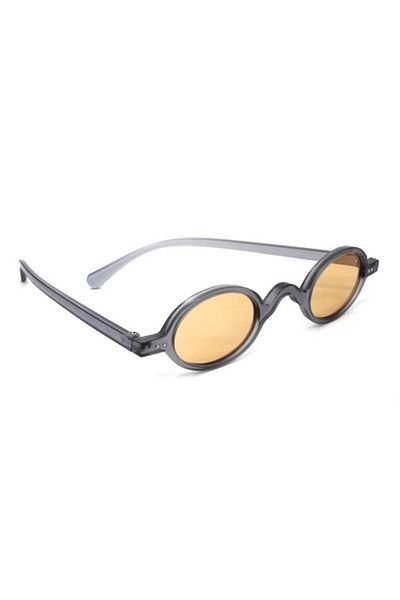 JULIANO Baraqu Retro Gray X Brown Sunglasses