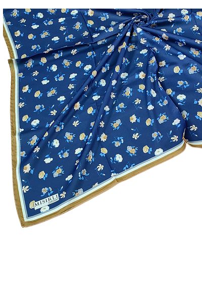 mim eşarp Silky Cocoon Sport Twill - Αιγυπτιακό κασκόλ με λουλουδάτο σχέδιο