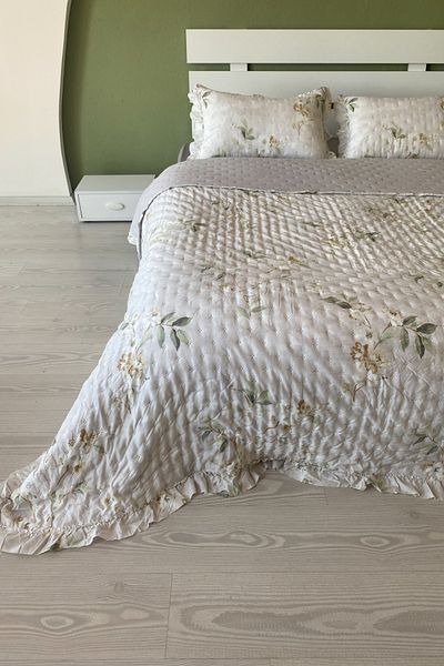 sutra Flora Series Double Sided Double Bedspread Set