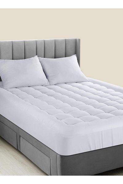 Asraar Velouria|Microfiber Mattress Topper 8cm-Soft, Fluffy, Breathable Pad for Comfort & Support120x200cm
