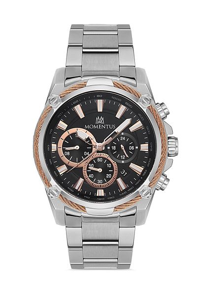 Momentus Sm347t-04ss Men's Wristwatch