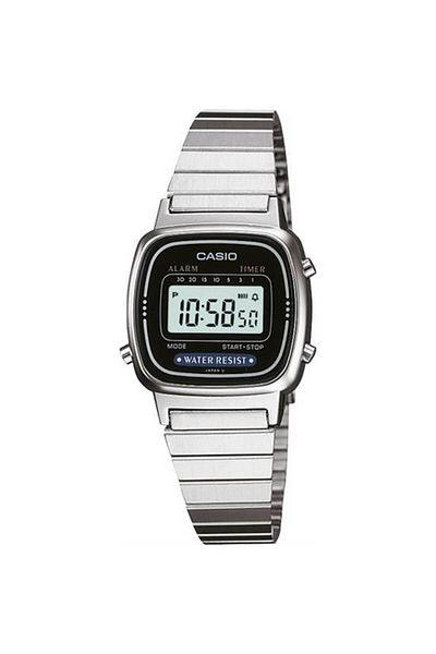 Casio ساعة شبابية رقمية عتيقة LA670WA-1DF