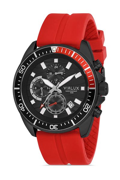 Vialux Vx557b-04kb Men's Wristwatch