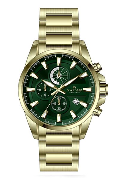 Nacar Sport Gold Men's Wristwatch NC34-291169-DNM