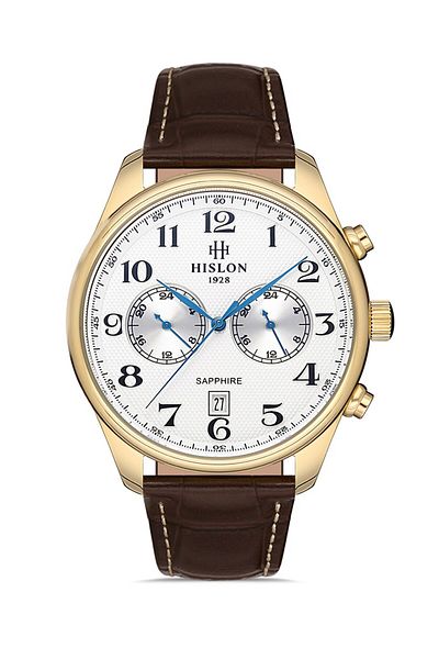 Hislon Dt113g-01kg Men's Wristwatch