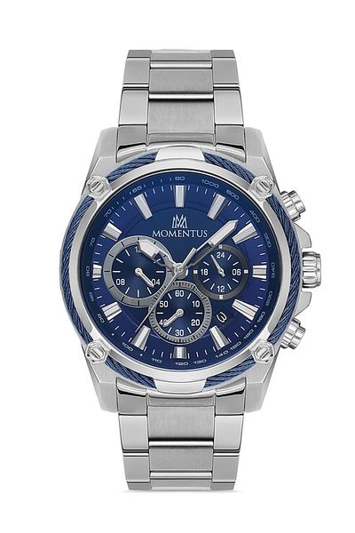 Momentus Sm347t-11ss Men's Wristwatch