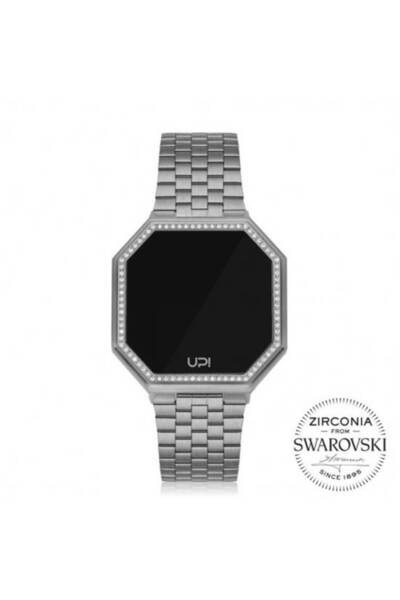 Up! Watch Upwatch Edge Big 42 Mm Swaroskı Sılver Unisex Kol Saati