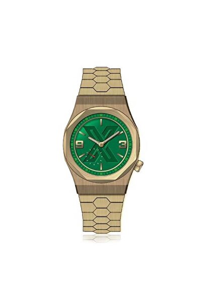 X Watch X-e Gold Green Erkek Kol Saati