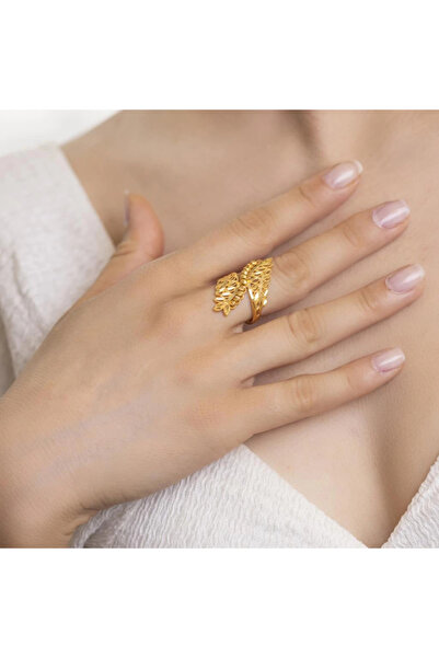 YİĞİTBAŞI Yiğitbaşı Gold 22 Ayar Fancy Dorika Yüzük (3014)