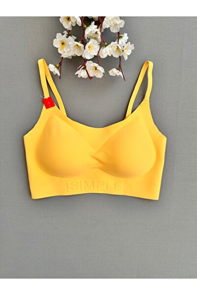 emsal özgür tekstil Laser Cut Seamless Wire Free Semi Push up Sports Bra