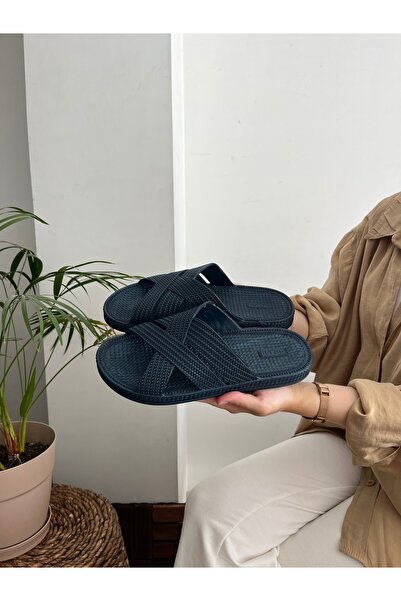 Behtah Kundura Men's Soft Flexible Sole Pool Seaside Beach Daily Soft Wet Floor Suitable Slippers