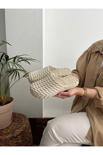 Behtah Kundura Closed Front Non-Slip Sole Slippers Balcony Bathroom Pool Seaside Beach Pool Daily Slippers