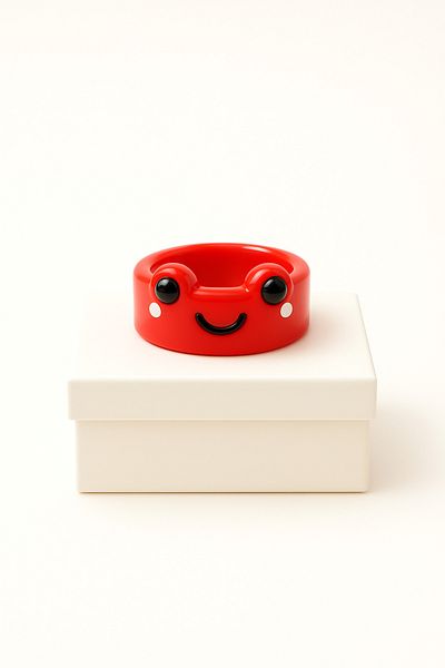 MakeWell Metal Material Color Color Kids Ring