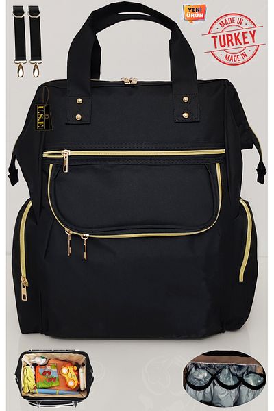 USF Baby Care Bag Organizer Functional Luxury Mother Baby Care Backpack