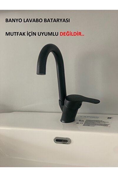 armour armatür Siyah Lavabo Bataryası