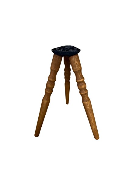 HAMADEX 38 Cm Açık Meşe Ahşap Konik Sehpa Ayağı | Torna Ayak | Bağlantı Apara...