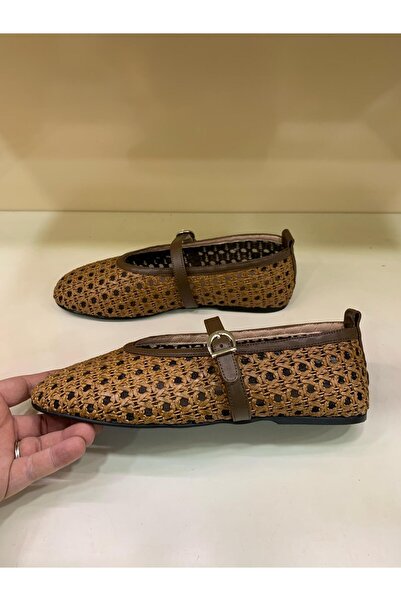 evva shoes Günlük Çok Rahat Hasır Babet