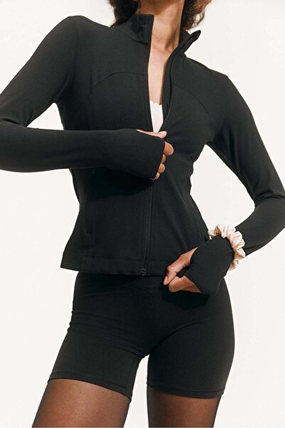 H&M Zip-through sports jacket in SoftMove™