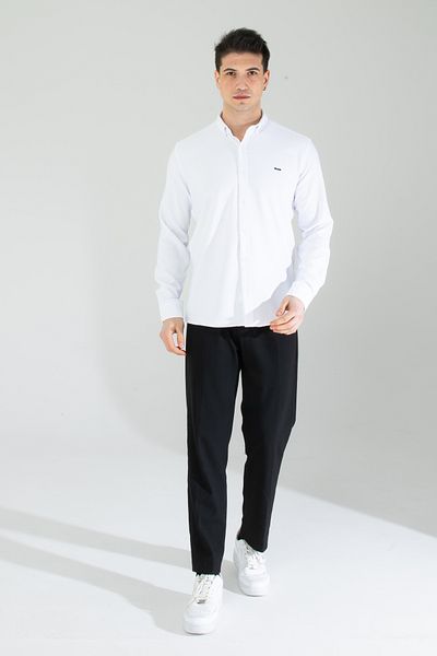 Artı1 Slim Fit Μακρυμάνικο Εύκολο Σιδέρωμα Απορροφητικό Ιδρώτα Αναπνεύσιμη Υφή Ανδρικό πουκάμισο Four Seasons