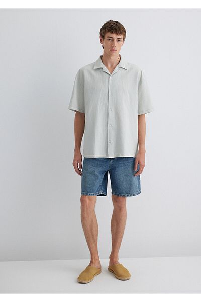 Mavi Green Shirt Oversize / Wide Cut 0210679-70148