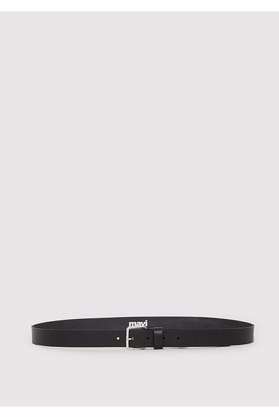 Mavi Black Leather Belt 0911877 -900