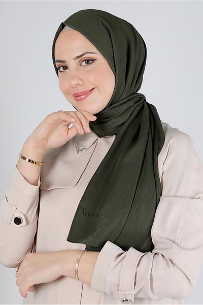 Alvina ALVİNA 8117 Μοντέλο Glitter Crepe Σάλι