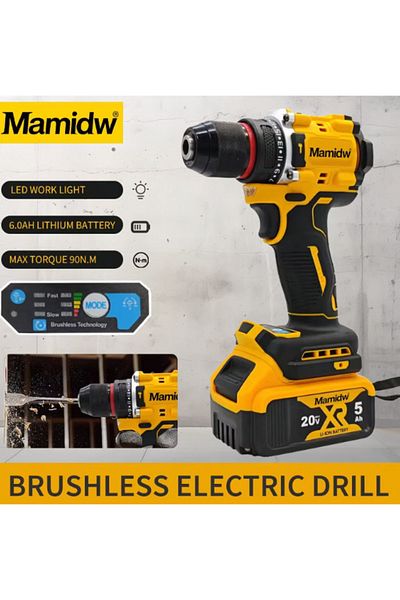 Choice No Battery Mamidw Dcd805 Brushless Impact Drill Cordless Electric Screwdriver Multi-function Hand Dr