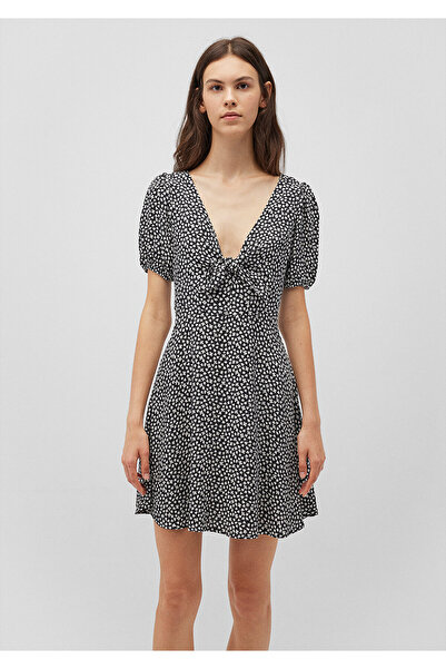 Mavi Μαύρο εμπριμέ φόρεμα - 1310520 -87515