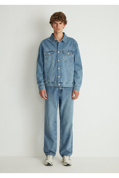 Mavi Вінтажна синя джинсова куртка Ray Kolej 011027387940