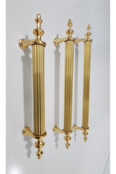 MASALL Mâner Elif (128 mm) cu șurub metalic. Dulap, comodă, unitate, noptieră, dulap bucătărie, dulap de haine Culoare aurie