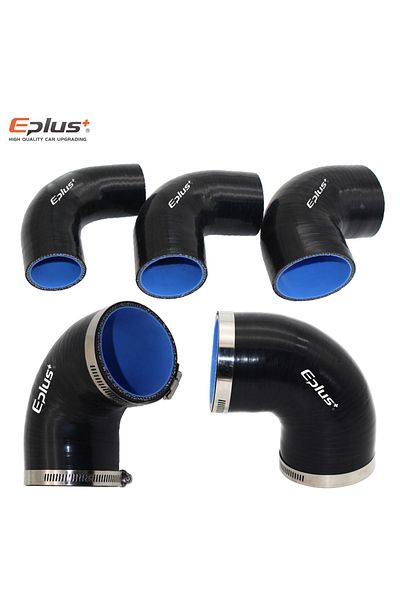 Choice 63mm Eplus Universal Silicone Tubing Hose 90 Degrees Connector Car Intercooler Turbo Intake Pipe Cou