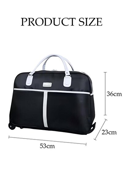 Generic 2in1 Suitcase For Men And Women, Large Capacity Handbag With Adjustable Pull Rod Portable Lug