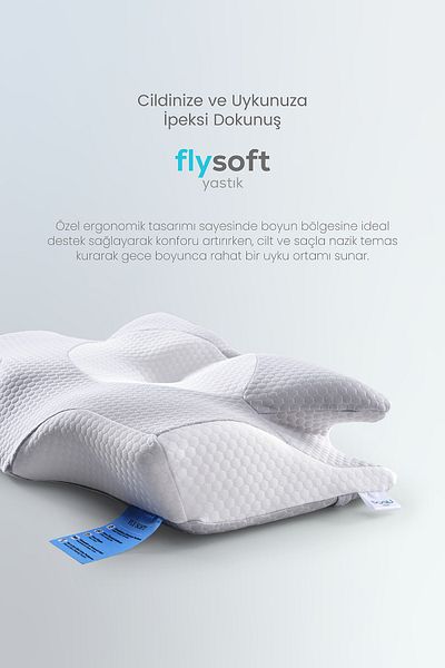Doqu Home Μαλακό μαξιλάρι Visco Fly