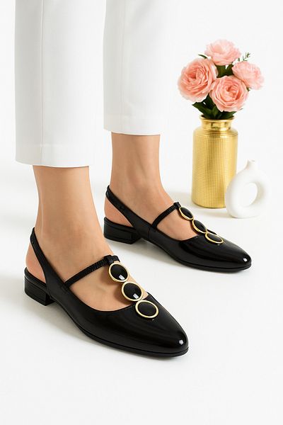 StWenn Women's Ballerinas Comfortable Lightweight No Sound Orthopedic Daily Shoes Ballerinas Home Office Outdoor Shoes