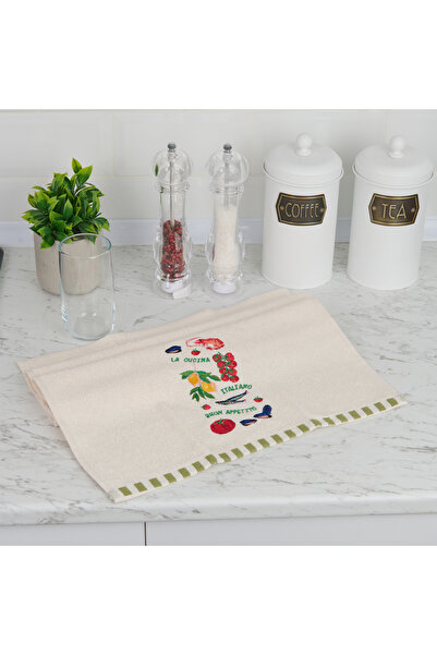 Evidea Prosop de bucătărie Soft Legum - Ecru - 40x66 cm